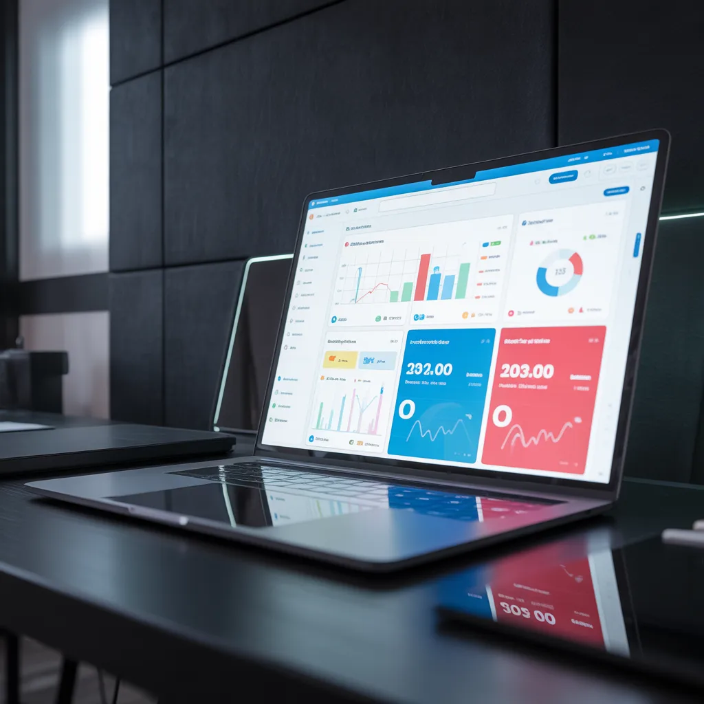 common digital marketing mistakes shown on analytics dashboard